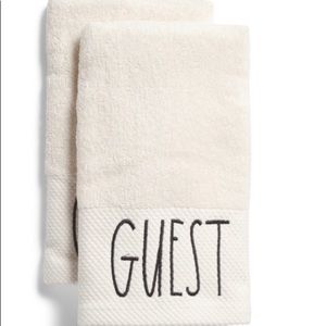 Rae Dunn GUEST Towels